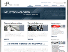 Tablet Screenshot of 3r-technics.com